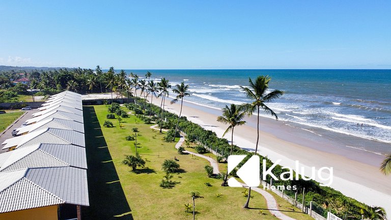 Refúgio Pé na Areia com 4 quartos em Ilhéus - Condomínio Per