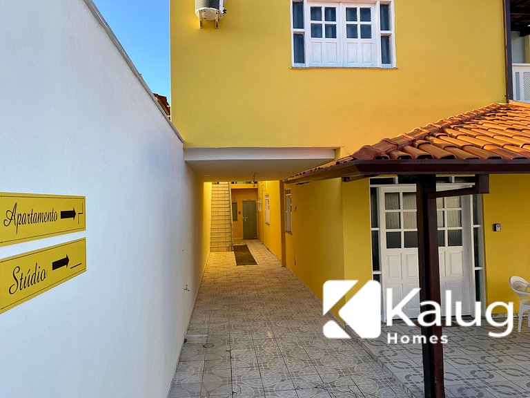 Apê em Guest House na Praia do Sul
