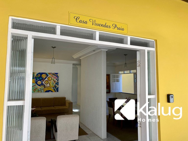 Guest House com 3 quartos em Condomínio na Praia dos Milioná