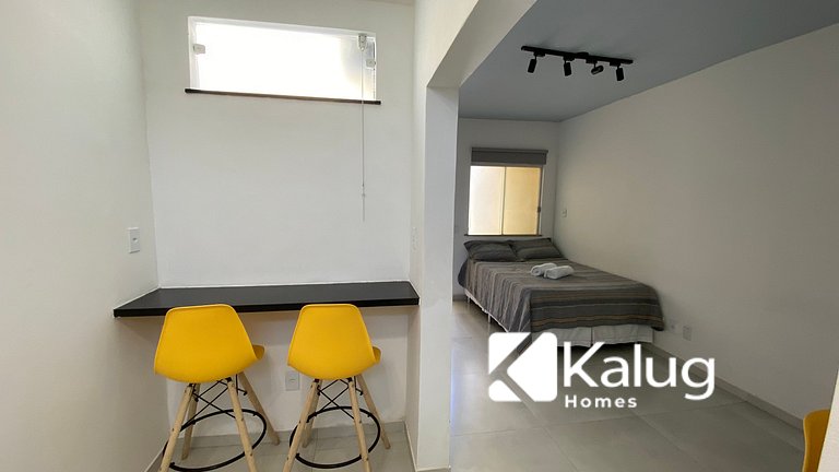 Apê tipo Studio em Guest House na Praia do Sul