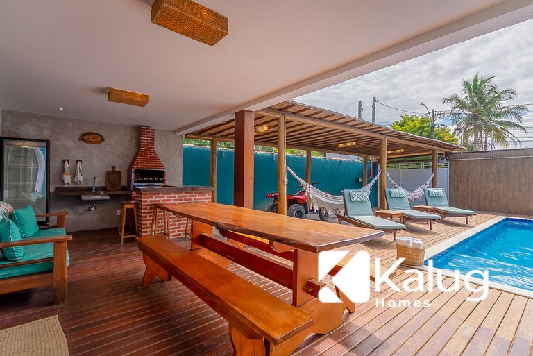 Kalug - 6 suítes com closet, SAUNA, piscina e área gourmet c