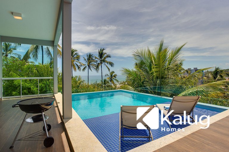 Family Friendly - Luxo, Piscina Privada e Vista para o Mar!