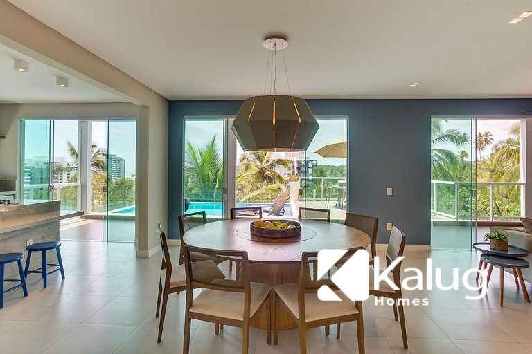 Family Friendly - Luxo, Piscina Privada e Vista para o Mar!