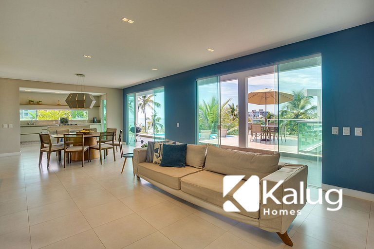 Family Friendly - Luxo, Piscina Privada e Vista para o Mar!