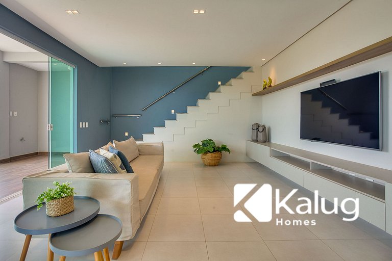 Family Friendly - Luxo, Piscina Privada e Vista para o Mar!