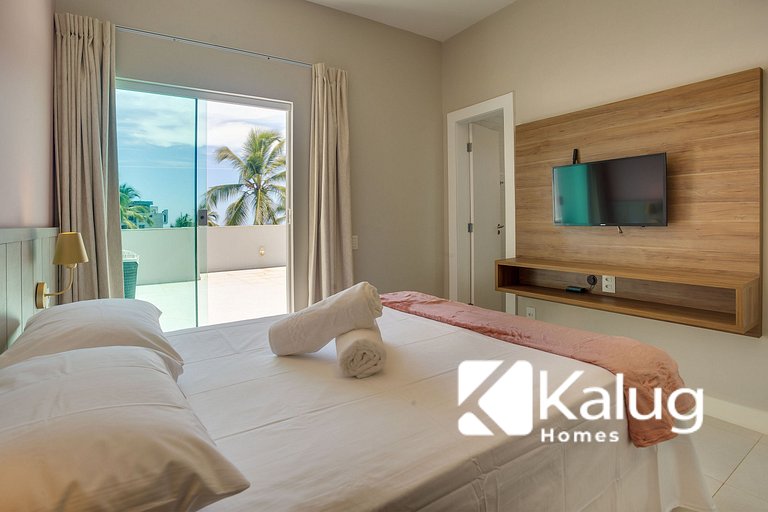 Family Friendly - Luxo, Piscina Privada e Vista para o Mar!