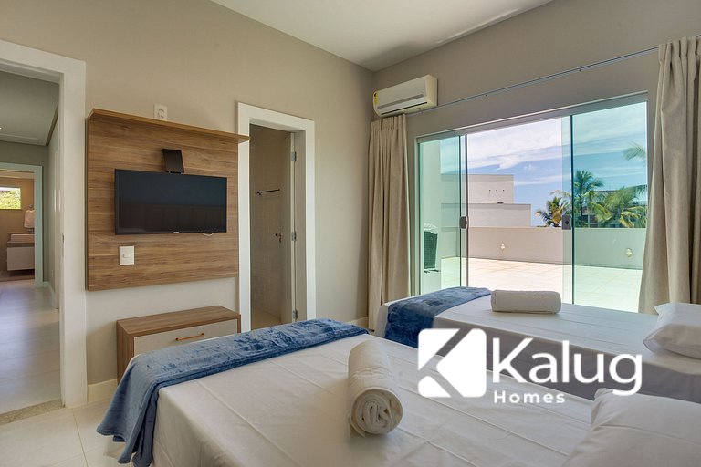 Family Friendly - Luxo, Piscina Privada e Vista para o Mar!