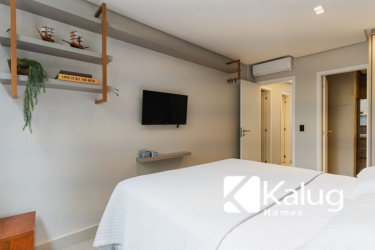 2 suítes pé na areia | Reserva Ponta do Mutá