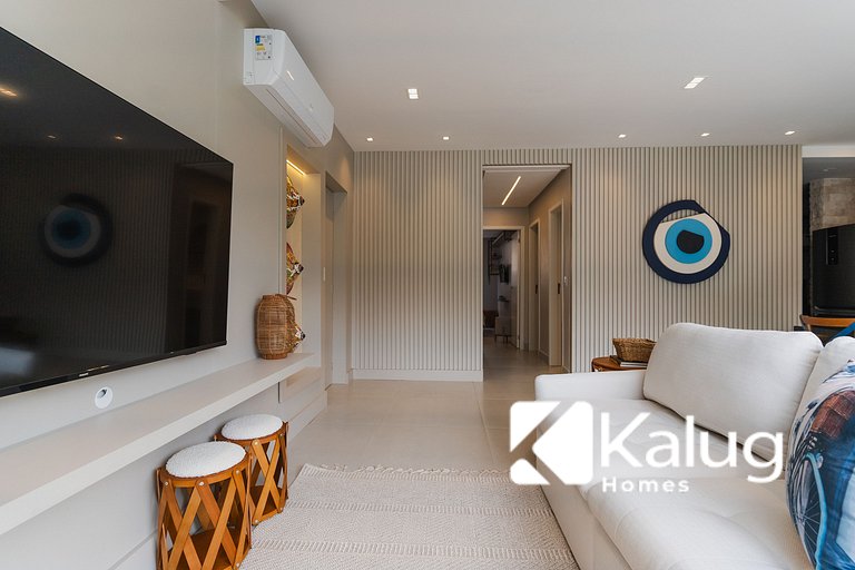 2 suítes pé na areia | Reserva Ponta do Mutá