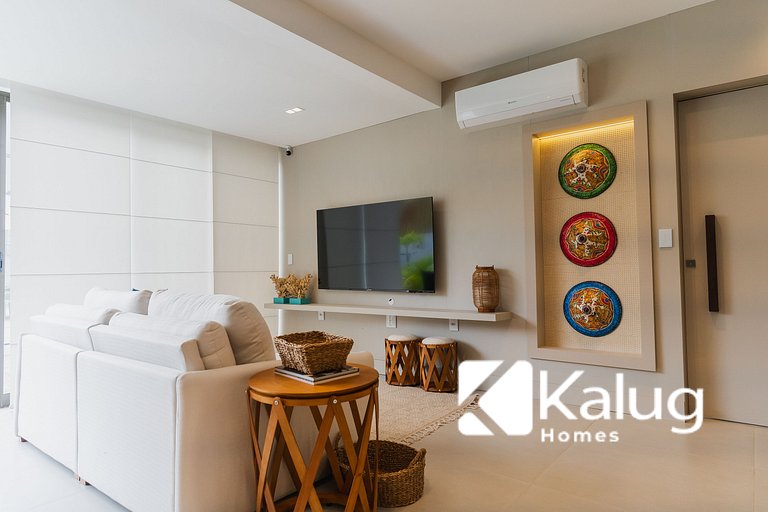 2 suítes pé na areia | Reserva Ponta do Mutá