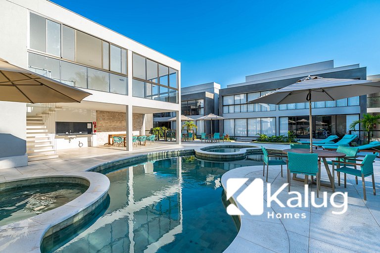 2 suítes pé na areia | Reserva Ponta do Mutá