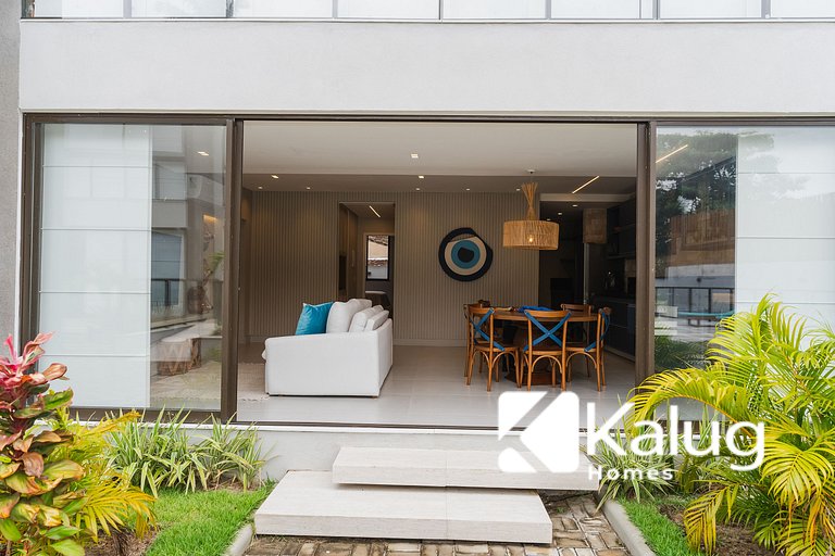 2 suítes pé na areia | Reserva Ponta do Mutá