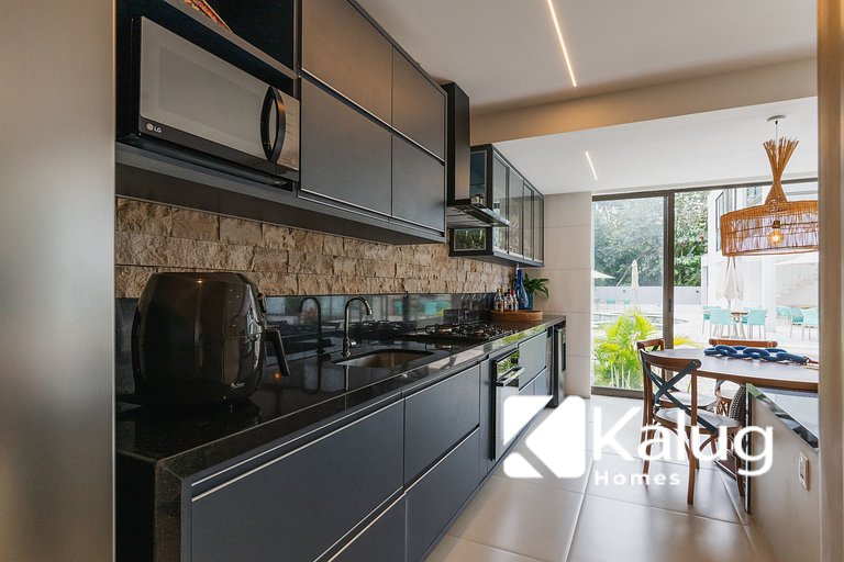 2 suítes pé na areia | Reserva Ponta do Mutá