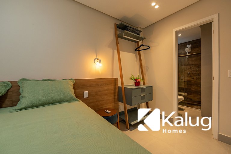 Kalug - Apt em cond Pé na Areia na Praia do Mutá