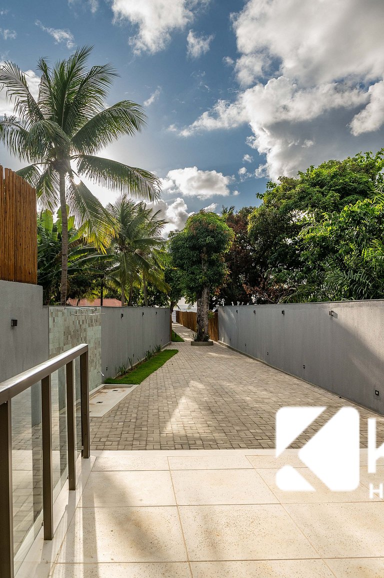 Kalug - Apt em cond Pé na Areia na Praia do Mutá