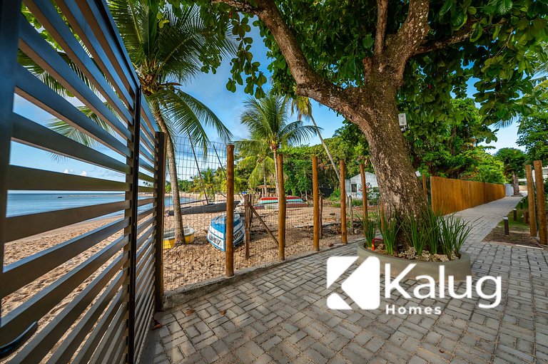 Kalug - Apt em cond Pé na Areia na Praia do Mutá