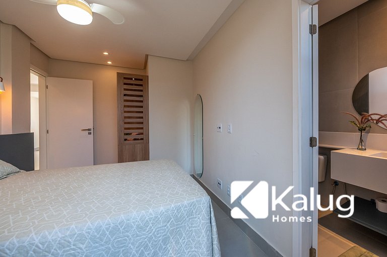 Kalug - Apt em cond Pé na Areia na Praia do Mutá