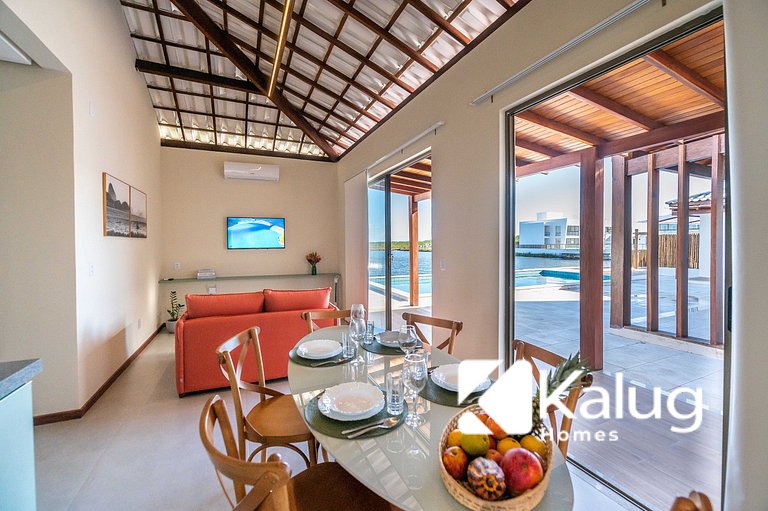 Vista Lago, Praia e Vila Pertinho – 2 Suítes!