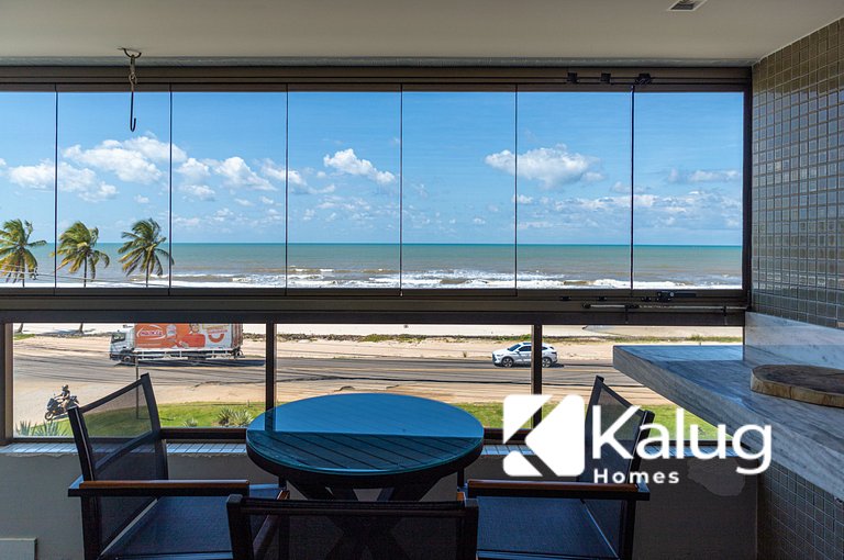 Frente Mar Incrível - Acorde com o Som das Ondas!