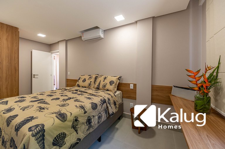 Luxo e Tranquilidade na Ponta do Mutá-Pé na areia