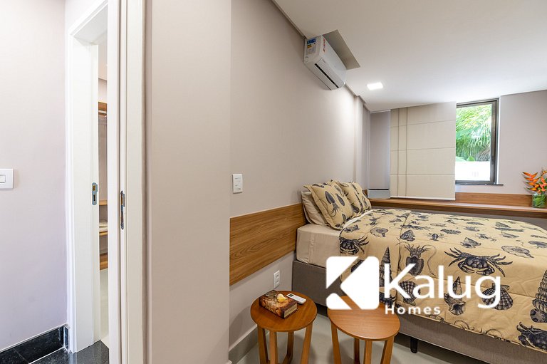 Luxo absoluto | Pé na areia no Mutá