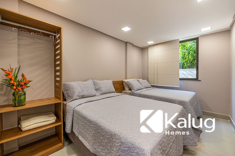 Luxo absoluto | Pé na areia no Mutá