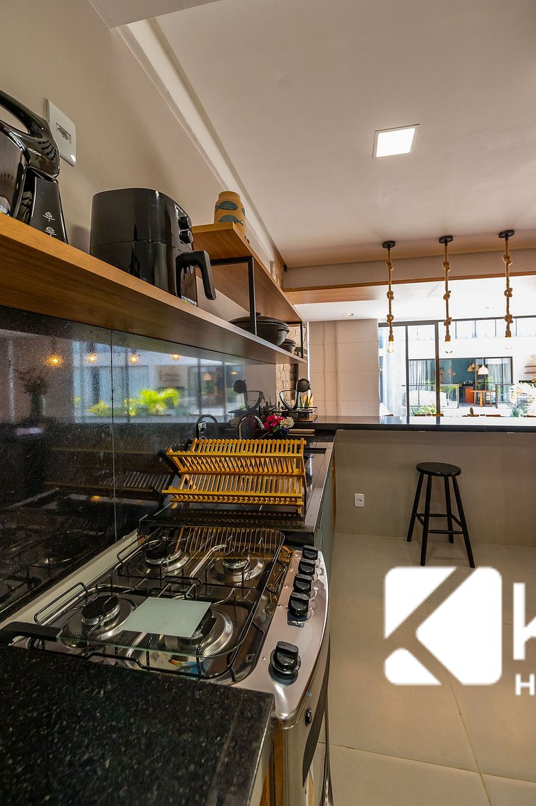 Luxo absoluto | Pé na areia no Mutá