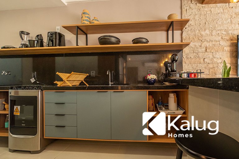 Luxo e Tranquilidade na Ponta do Mutá-Pé na areia