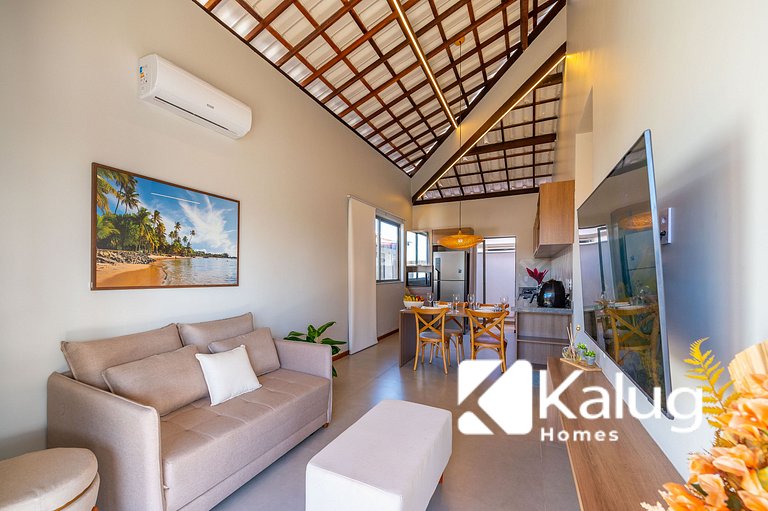 Pertinho da Vila e da Praia - 2 suítes!