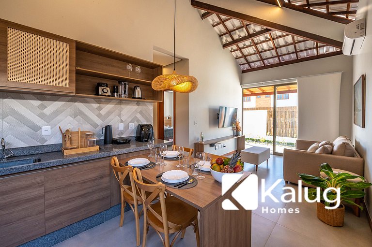 Pertinho da Vila e da Praia - 2 suítes!