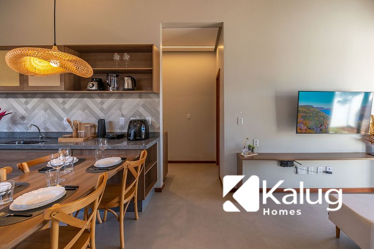 Pertinho da Vila e da Praia - 2 suítes!