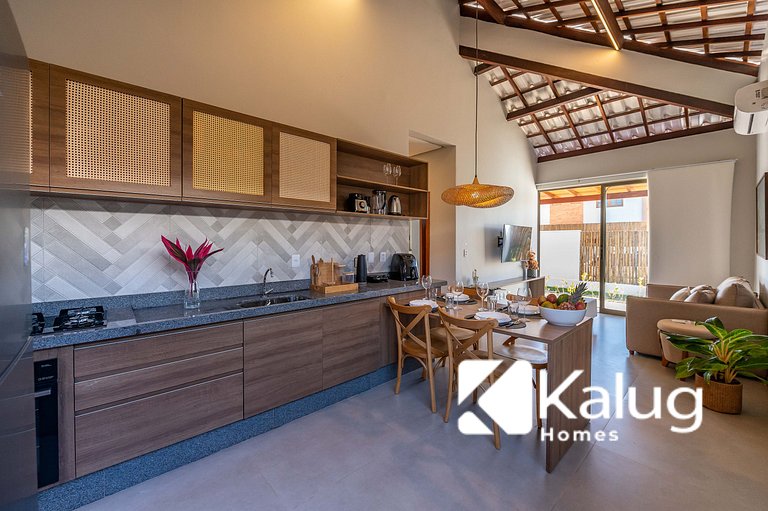 Pertinho da Vila e da Praia - 2 suítes!