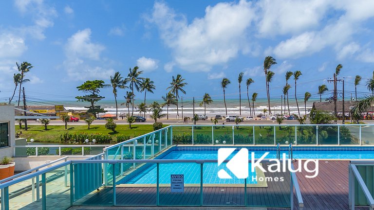 Férias na Praia – 2 Quartos em Cond Premium