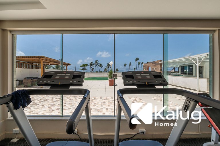 Férias na Praia – 2 Quartos em Cond Premium