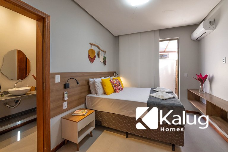 Pertinho da Vila e da Praia - 2 suítes!