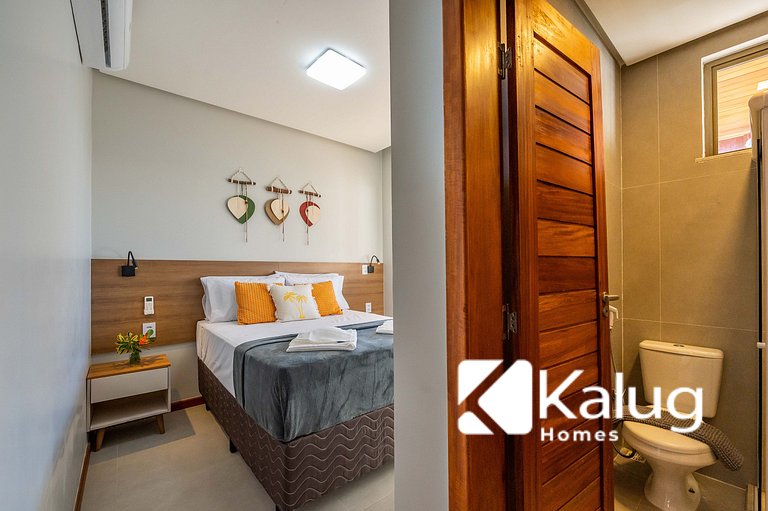 Pertinho da Vila e da Praia - 2 suítes!