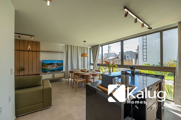 Villa Lagoa | Luxo + Vista + 3 Suítes