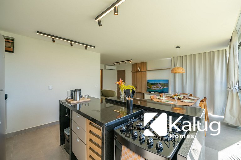 Villa Lagoa | Luxo + Vista + 3 Suítes