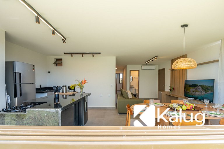 Villa Lagoa | Luxo + Vista + 3 Suítes