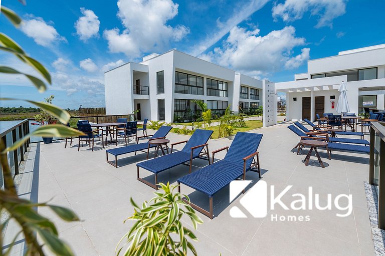 Villa Lagoa | Luxo + Vista + 3 Suítes