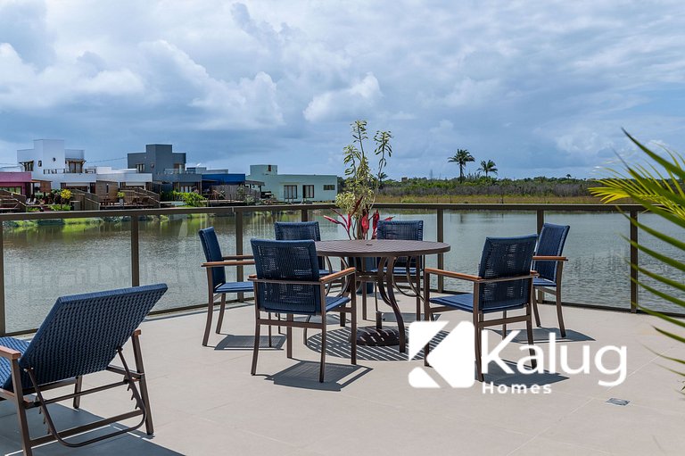 Villa Lagoa | Luxo + Vista + 3 Suítes