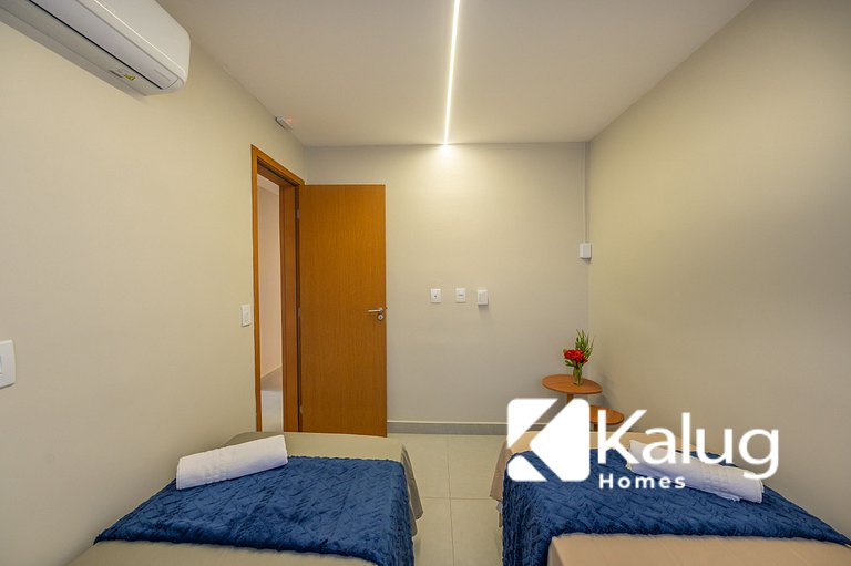 Viva com Conforto e Clima de Resort - Pé na areia