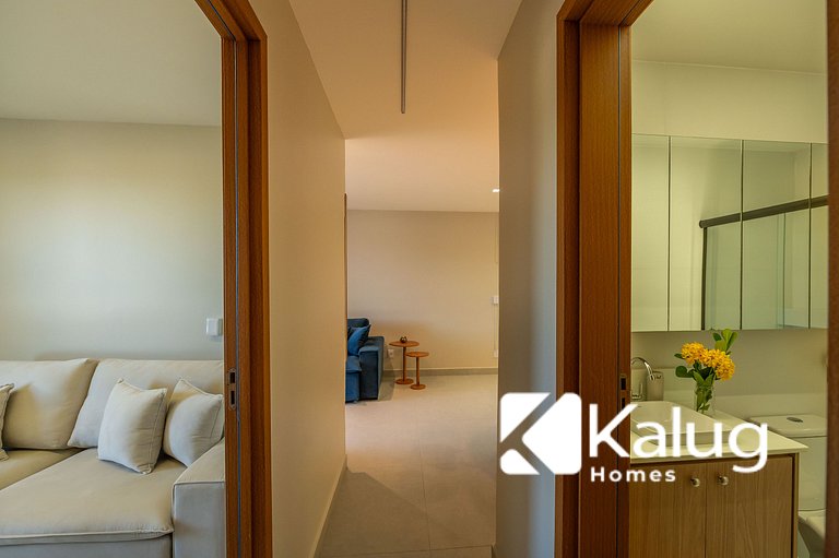 Viva com Conforto e Clima de Resort - Pé na areia