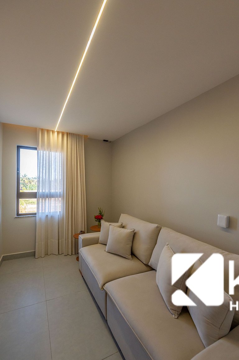 Viva com Conforto e Clima de Resort - Pé na areia