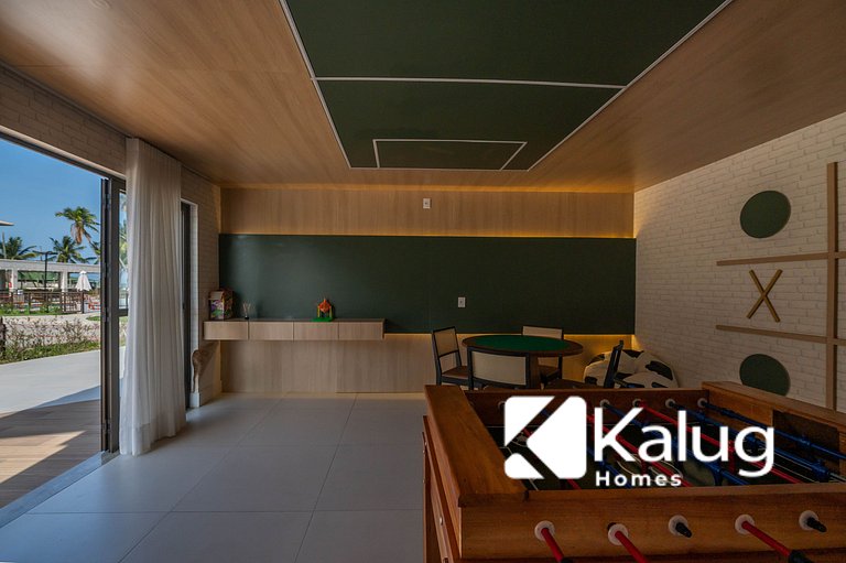 Viva com Conforto e Clima de Resort - Pé na areia